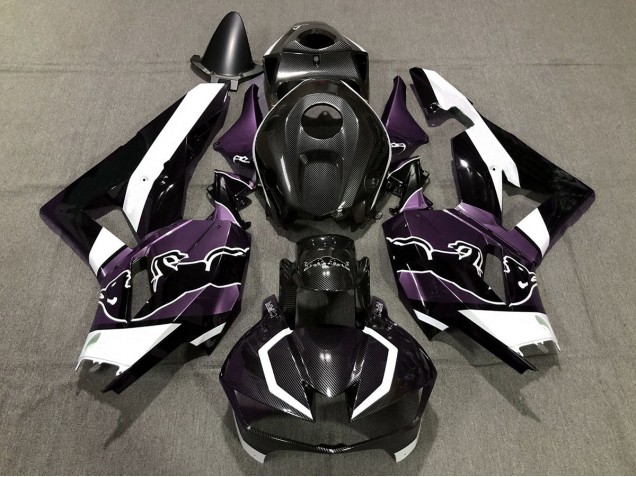 Púrpura Personalizado Fibra De Carbono Toro 2013-2023 Honda CBR600RR Carenados Moto Púrpura Personalizado Fibra De Carbono Toro 2013-2023 Honda CBR600RR Carenados Moto
