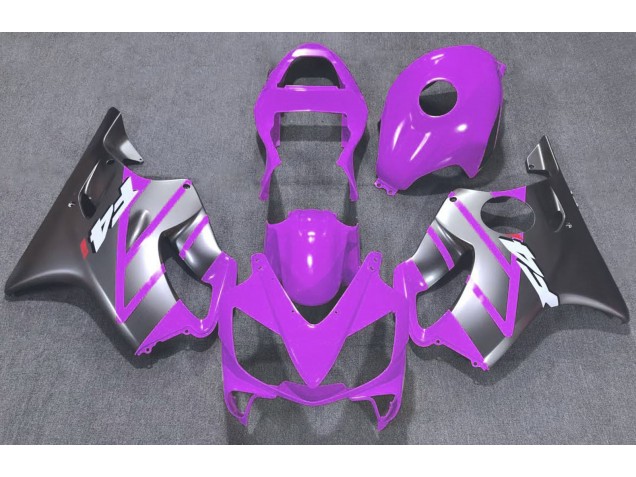 Púrpura & Plata Mate 2001-2003 Honda CBR600 F4i Carenados Moto Púrpura & Plata Mate 2001-2003 Honda CBR600 F4i Carenados Moto
