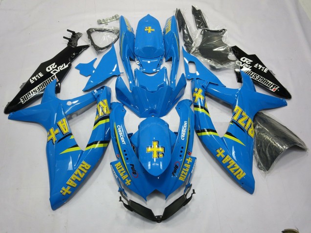 Rizla 2008-2010 Suzuki GSXR 600-750 Carenados Moto Rizla 2008-2010 Suzuki GSXR 600-750 Carenados Moto