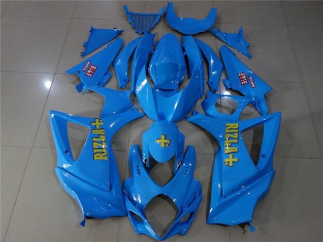 Rizla Azul 2007-2008 Suzuki GSXR 1000 Carenados Moto Rizla Azul 2007-2008 Suzuki GSXR 1000 Carenados Moto