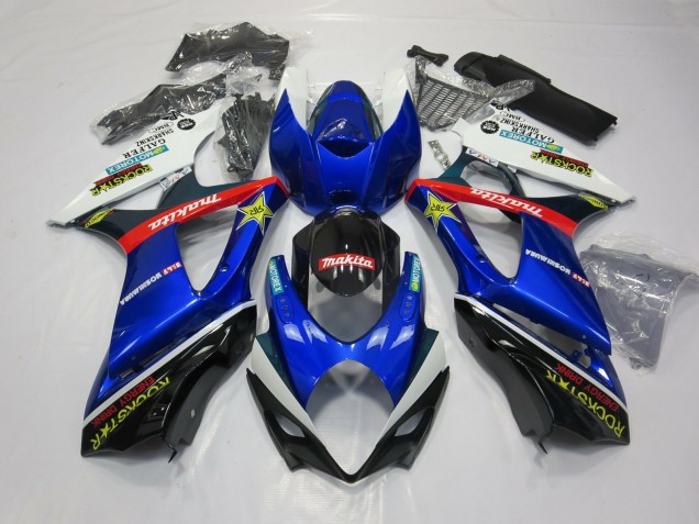 Rockstar 2007-2008 Suzuki GSXR 1000 Carenados Moto Rockstar 2007-2008 Suzuki GSXR 1000 Carenados Moto