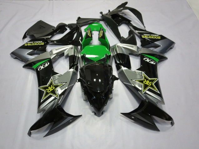 Rockstar 2008-2010 Kawasaki ZX10R Carenados Moto Rockstar 2008-2010 Kawasaki ZX10R Carenados Moto