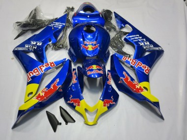 Rojo Azul Intenso Toro 2007-2008 Honda CBR600RR Carenados Moto