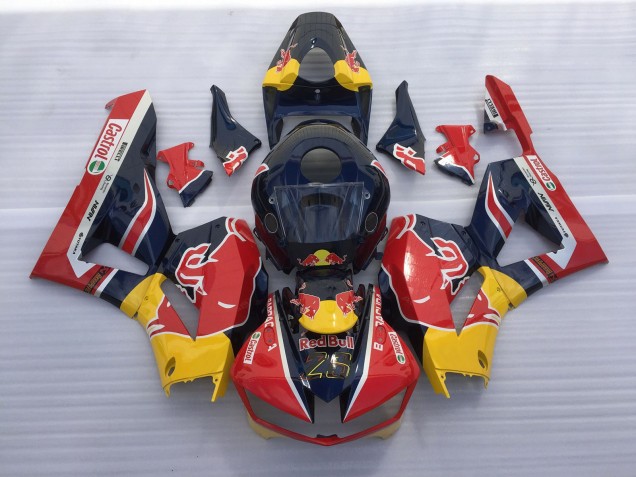 Rojo & Azul Toro 2013-2023 Honda CBR600RR Carenados Moto Rojo & Azul Toro 2013-2023 Honda CBR600RR Carenados Moto