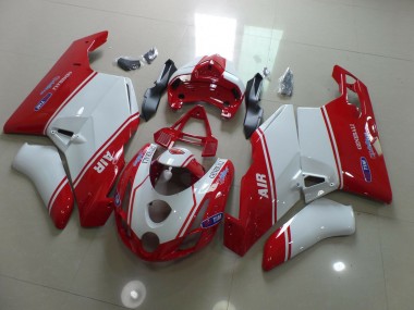 Rojo & Blanco 2003-2004 Ducati 749 999 Carenados Moto