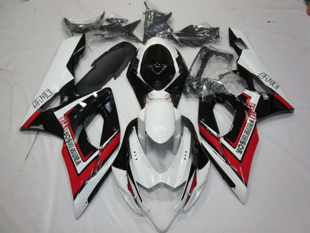 Rojo Blanco & Negro 2005-2006 Suzuki GSXR 1000 Carenados Moto Rojo Blanco & Negro 2005-2006 Suzuki GSXR 1000 Carenados Moto