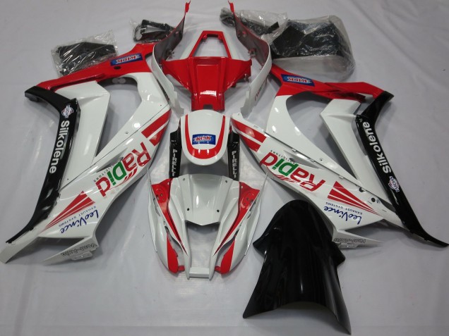 Rojo Blanco Negro 2011-2015 Kawasaki ZX10R Carenados Moto Rojo Blanco Negro 2011-2015 Kawasaki ZX10R Carenados Moto