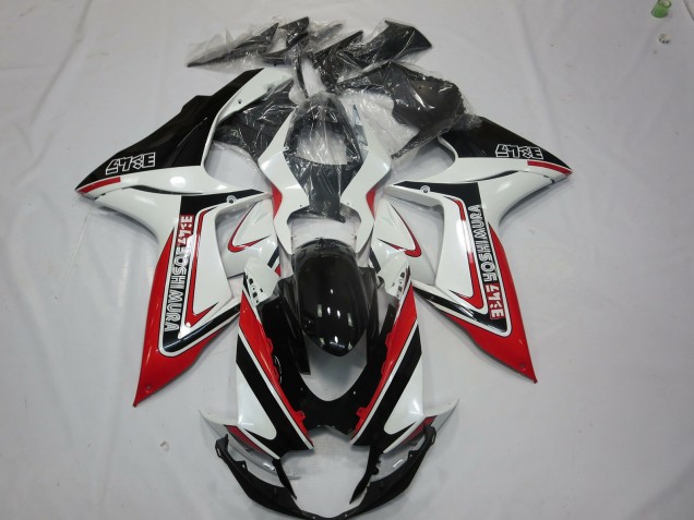 Rojo Blanco & Negro 2011-2024 Suzuki GSXR 600-750 Carenados Moto Rojo Blanco & Negro 2011-2024 Suzuki GSXR 600-750 Carenados Moto