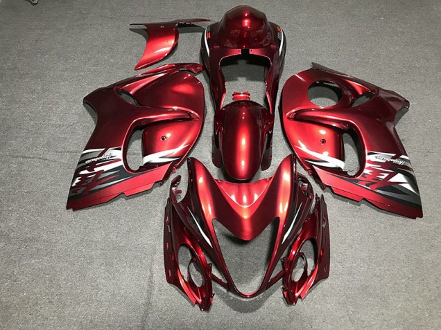 Rojo Brillante 2008-2020 Suzuki GSXR 1300 Carenados Moto Rojo Brillante 2008-2020 Suzuki GSXR 1300 Carenados Moto