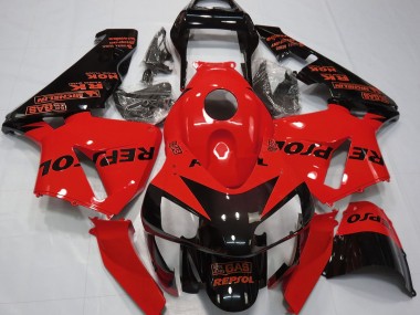 Rojo Brillo Repsol 2003-2004 Honda CBR600RR Carenados Moto