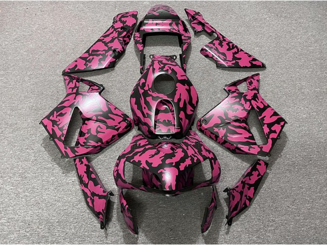 Rojo Camuflaje 2003-2004 Honda CBR600RR Carenados Moto Rojo Camuflaje 2003-2004 Honda CBR600RR Carenados Moto