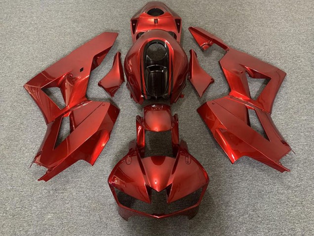 Rojo Caramelo & Negro 2013-2023 Honda CBR600RR Carenados Moto Rojo Caramelo & Negro 2013-2023 Honda CBR600RR Carenados Moto