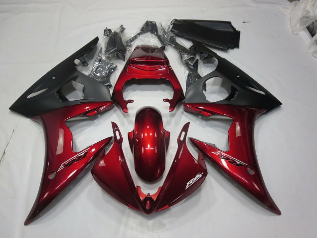 Rojo Granate 2005 Yamaha R6 Carenados Moto Rojo Granate 2005 Yamaha R6 Carenados Moto