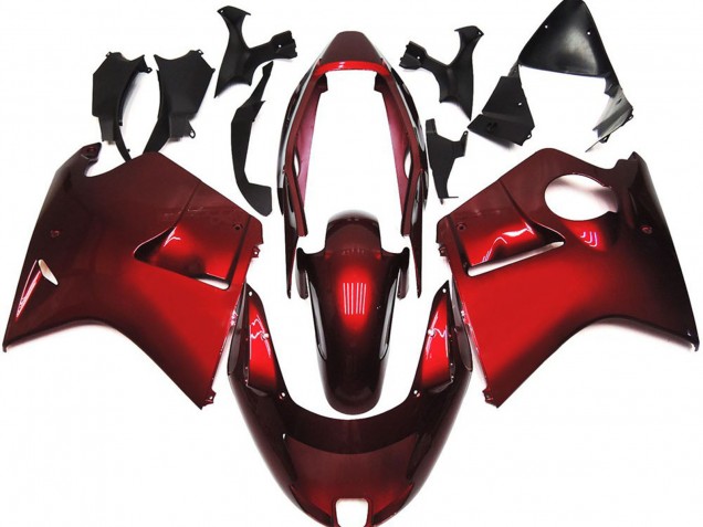 Rojo Intenso & Vibrante 1996-2007 Honda CBR1100XX Carenados Moto Rojo Intenso & Vibrante 1996-2007 Honda CBR1100XX Carenados Moto
