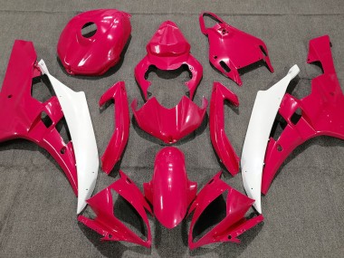 Rojo Perla 2006-2007 Yamaha R6 Carenados Moto