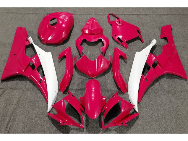 Rojo Perla 2006-2007 Yamaha R6 Carenados Moto Rojo Perla 2006-2007 Yamaha R6 Carenados Moto