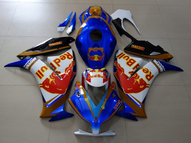 Rojo Toro Azul & Dorado 2012-2016 Honda CBR1000RR Carenados Moto Rojo Toro Azul & Dorado 2012-2016 Honda CBR1000RR Carenados Moto