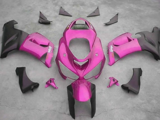 Rosa 2005-2006 Kawasaki ZX6R Carenados Moto Rosa 2005-2006 Kawasaki ZX6R Carenados Moto