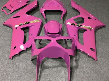 Rosa Brillante 2003-2004 Kawasaki ZX6R Carenados Moto