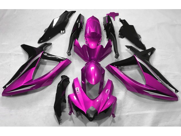 Rosa Brillante 2008-2010 Suzuki GSXR 600-750 Carenados Moto Rosa Brillante 2008-2010 Suzuki GSXR 600-750 Carenados Moto