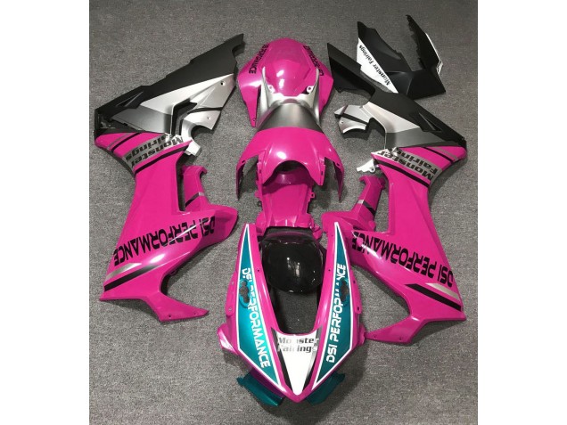 Rosa Brillante & Azul Claro 2017-2023 Honda CBR1000RR Carenados Moto Rosa Brillante & Azul Claro 2017-2023 Honda CBR1000RR Carenados Moto
