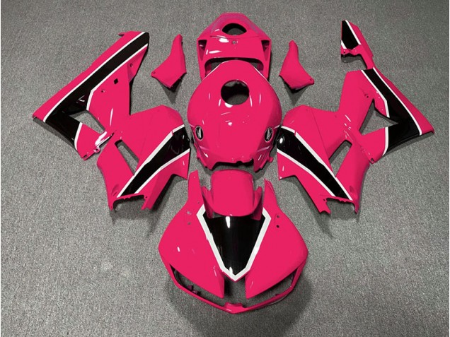 Rosa Brillante Brillante & Negro 2013-2023 Honda CBR600RR Carenados Moto Rosa Brillante Brillante & Negro 2013-2023 Honda CBR600RR Carenados Moto