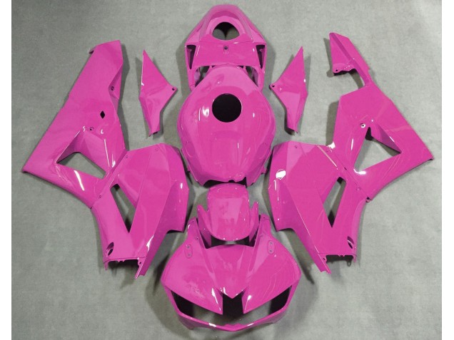 Rosa Brillante Liso 2013-2023 Honda CBR600RR Carenados Moto Rosa Brillante Liso 2013-2023 Honda CBR600RR Carenados Moto