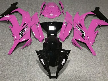Rosa Brillante & Logotipos 2011-2015 Kawasaki ZX10R Carenados Moto