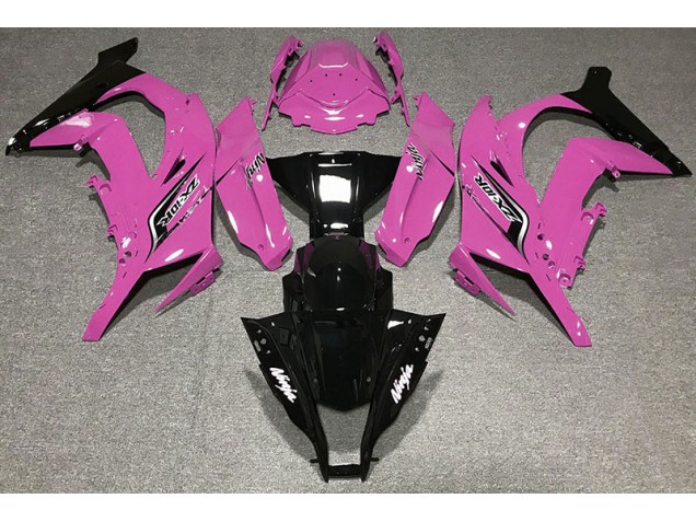 Rosa Brillante & Logotipos 2011-2015 Kawasaki ZX10R Carenados Moto Rosa Brillante & Logotipos 2011-2015 Kawasaki ZX10R Carenados Moto
