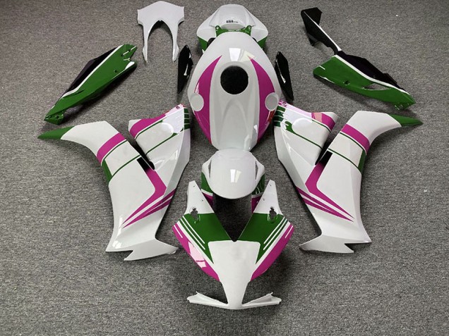 Rosa Brillante & Verde 2012-2016 Honda CBR1000RR Carenados Moto Rosa Brillante & Verde 2012-2016 Honda CBR1000RR Carenados Moto