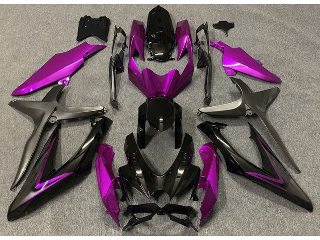 Rosa Brillante & Verde R 2008-2010 Suzuki GSXR 600-750 Carenados Moto Rosa Brillante & Verde R 2008-2010 Suzuki GSXR 600-750 Carenados Moto