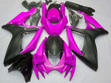 Rosa Caliente 2006-2007 Suzuki GSXR 600-750 Carenados Moto