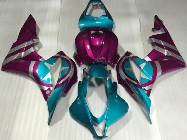 Rosa Capitán América 2007-2008 Honda CBR600RR Carenados Moto