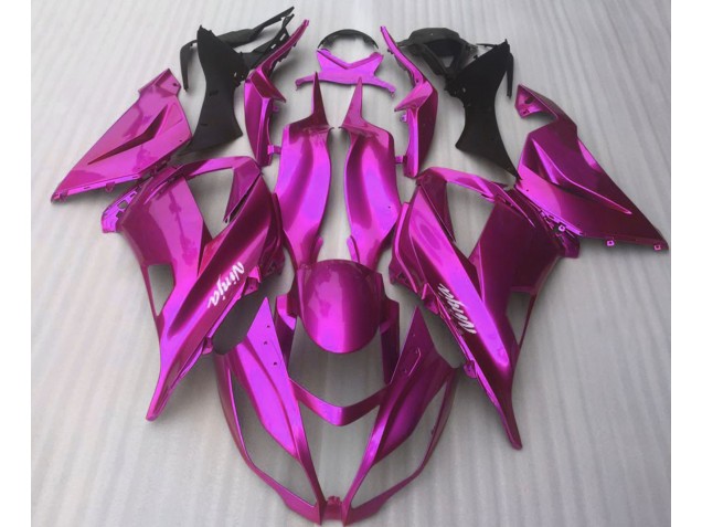 Rosa Caramelo Brillo 2016-2019 Kawasaki ZX10R Carenados Moto Rosa Caramelo Brillo 2016-2019 Kawasaki ZX10R Carenados Moto