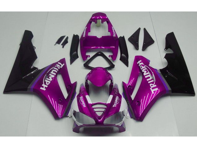 Rosa Intenso Brillante 2009-2012 Triumph Daytona 675 Carenados Moto Rosa Intenso Brillante 2009-2012 Triumph Daytona 675 Carenados Moto