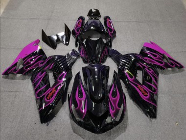 Rosa Llama 2006-2011 Kawasaki ZX14R Carenados Moto