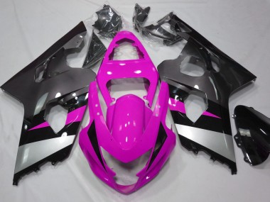Rosa & Plata 2004-2005 Suzuki GSXR 600-750 Carenados Moto
