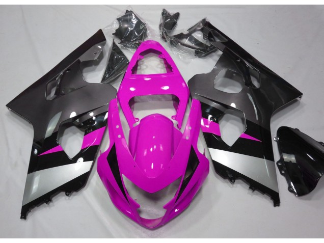 Rosa & Plata 2004-2005 Suzuki GSXR 600-750 Carenados Moto Rosa & Plata 2004-2005 Suzuki GSXR 600-750 Carenados Moto