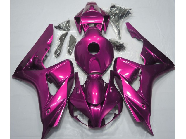 Rosa Sólido 2006-2007 Honda CBR1000RR Carenados Moto Rosa Sólido 2006-2007 Honda CBR1000RR Carenados Moto