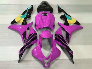 Rosa & Verde Azulado Toro 2007-2008 Honda CBR600RR Carenados Moto