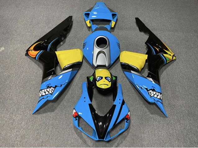Tiburón Azul 2006-2007 Honda CBR1000RR Carenados Moto