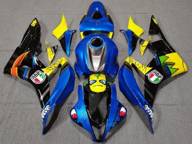 Tiburón Azul 2007-2008 Honda CBR600RR Carenados Moto