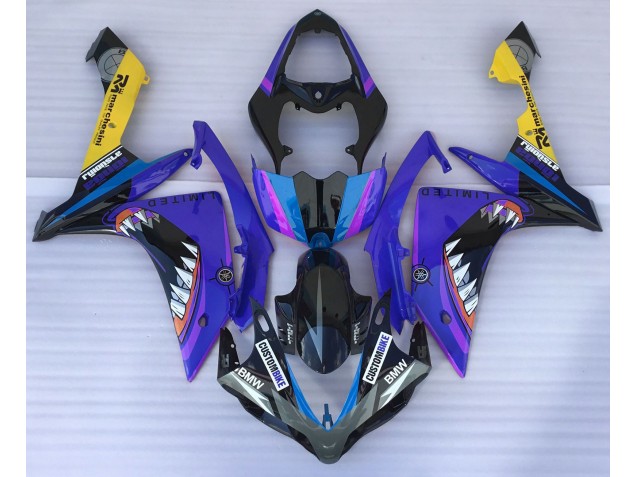 Tiburón Azul 2007-2008 Yamaha R1 Carenados Moto Tiburón Azul 2007-2008 Yamaha R1 Carenados Moto