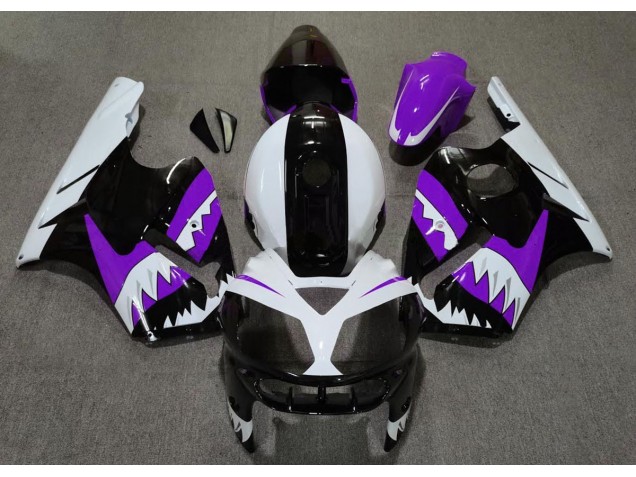 Tiburón Morado 2002-2005 Kawasaki ZX12R Carenados Moto Tiburón Morado 2002-2005 Kawasaki ZX12R Carenados Moto