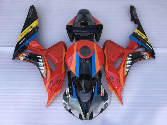 Tiburón Rojo 2006-2007 Honda CBR1000RR Carenados Moto