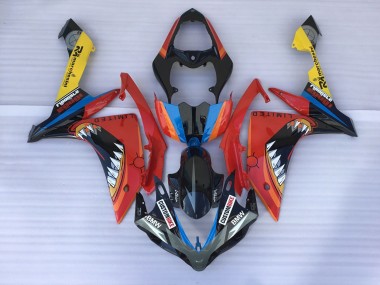 Tiburón Rojo 2007-2008 Yamaha R1 Carenados Moto