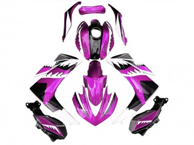 Tiburón Rosa 2015-2018 Yamaha R3 Carenados Moto