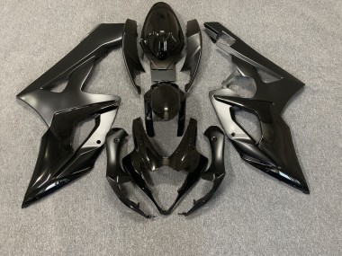 Todo Negro 2005-2006 Suzuki GSXR 1000 Carenados Moto