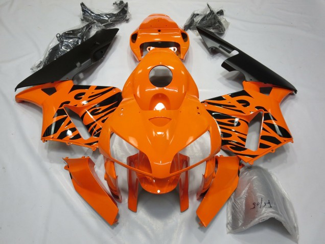 Tribales Naranja 2005-2006 Honda CBR600RR Carenados Moto Tribales Naranja 2005-2006 Honda CBR600RR Carenados Moto