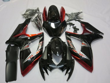 Tricolor 2006-2007 Suzuki GSXR 600-750 Carenados Moto